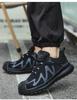 Men's Stylish Anti-Smash Work Shoes: Breathable, Wear-Resistant, Anti-Puncture, Lightweight, Four Seasons Protection