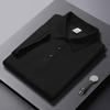 Solid Color High-End Polo Shirt Short-Sleeved T-shirt Printing Men and Women Lapel Clothes