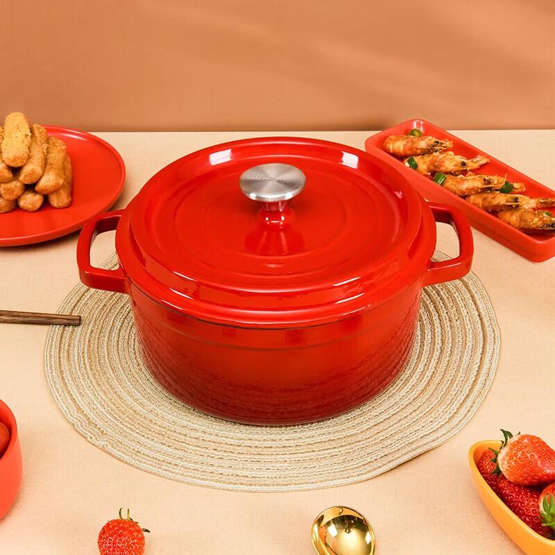 SGR Enamel Cast Iron Pot