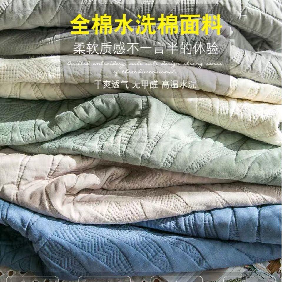 Y Simple Pure Cotton Washed Sofa Cushion Fabric Seat Cushion Non-Slip Full Cover Sofa Towel Sofa Cover  Direct Sales