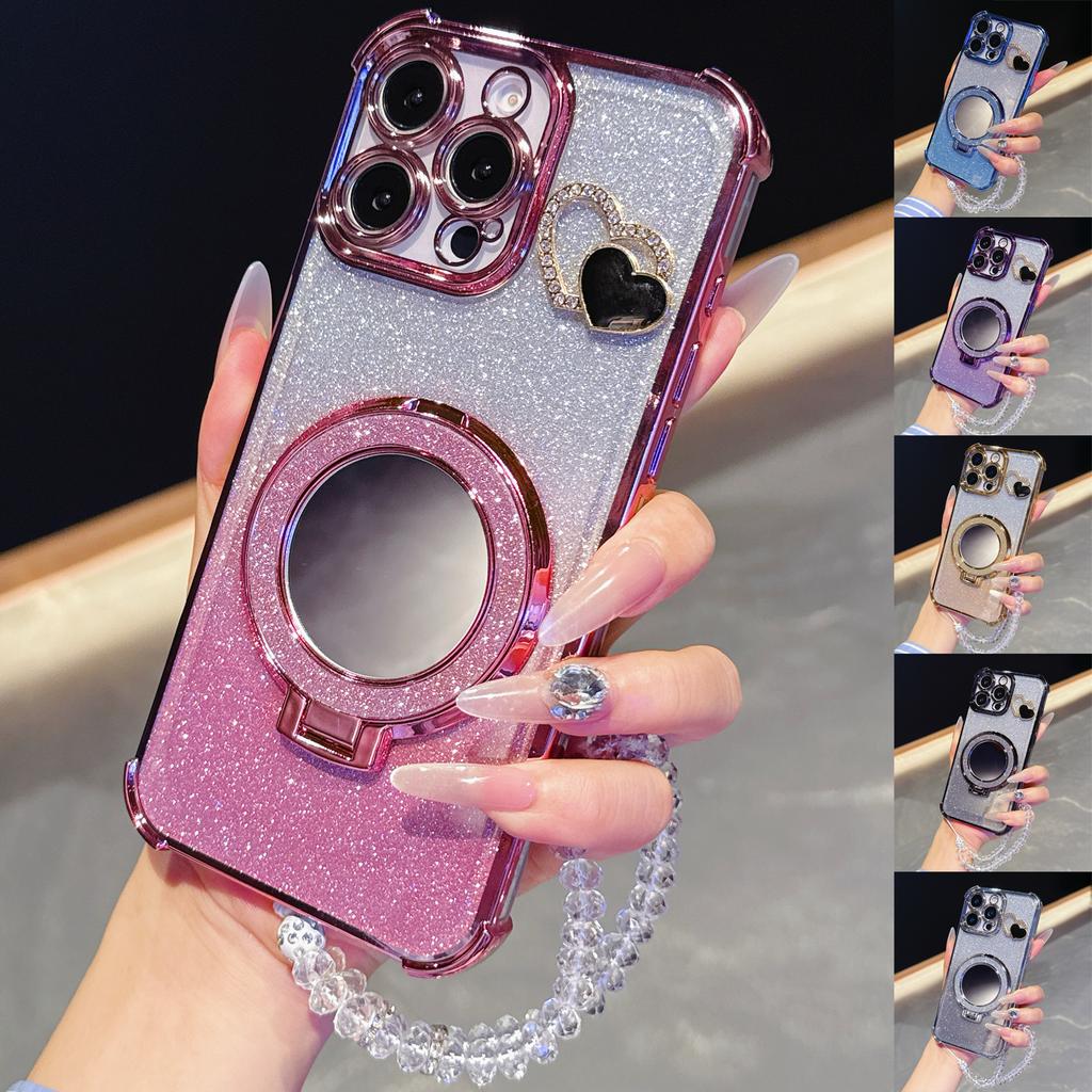 Luxury Magnetic Plating Clear Case For XiaoMi RedMi Note 14 Pro Plus 14S 13 12 11 10 9 9S 4G 5G Shockproof Silicone Cover