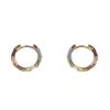 Gold Color Metal Round Earrings Round Hoop Hoop Earrings New Mini Hoop Earrings  For Women