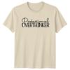 Professional Overthinker Sarcastic TShirt Funny Adult Unisex Tee