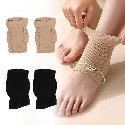 Heel Protective Cover Plantar Fasciitis Heels Socks Silicone Anti-Crack Moisturizing Shoe Pads Unisex Pain Relief Feet Care Sock