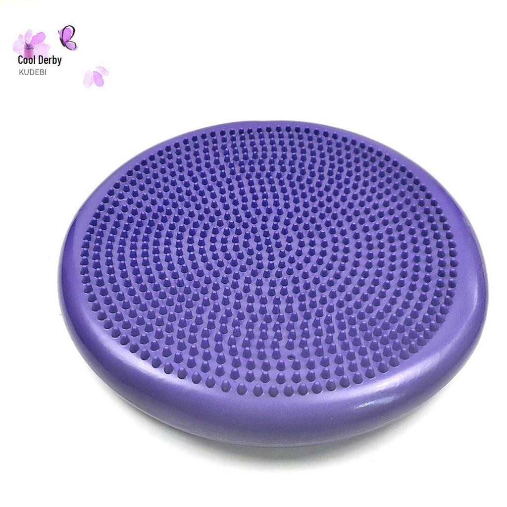Multicolor Explosion-Proof Yoga Balance Pad - Inflatable, Foot-Operated Soft Step Trainer & Massage Cushion