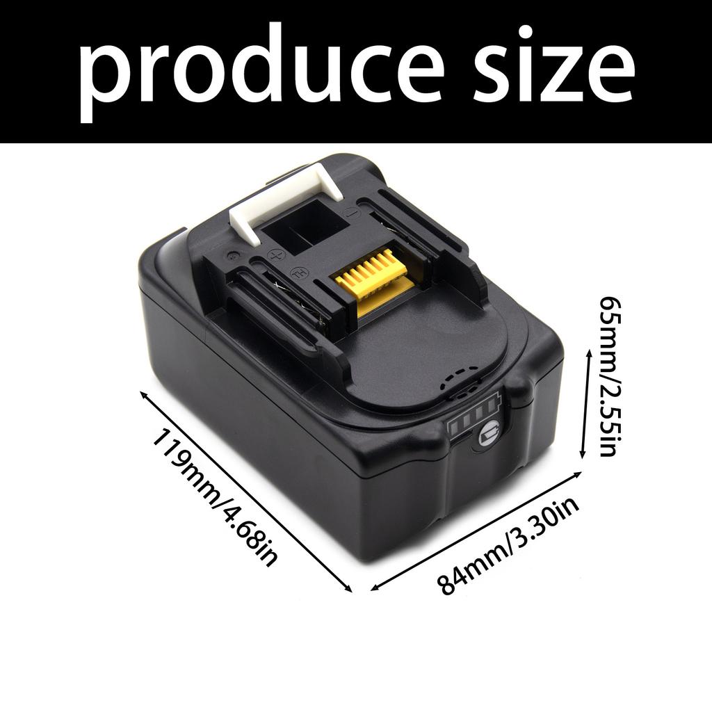 Replacement Battery Housing Case Compatibles For BL1830 18V Battery With Full Protective PCB Circuit Board Replacement