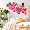 50 Valentine's Day Wall Decoration Cards For Living Room, Bedroom, Study Room Message Postcards