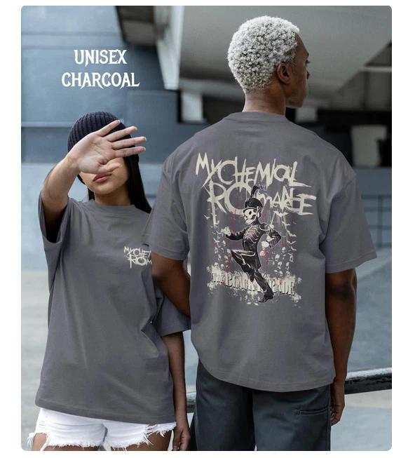 My Chemical Romance Retro Shirt – Vintage MCR Band Tee Emo Rock Unisex M