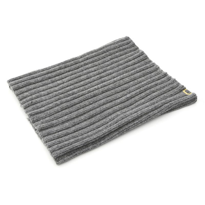 UNDERCONTROL STUDIO NECK WARMER / RIB / LAMBS WOOL / Grey
