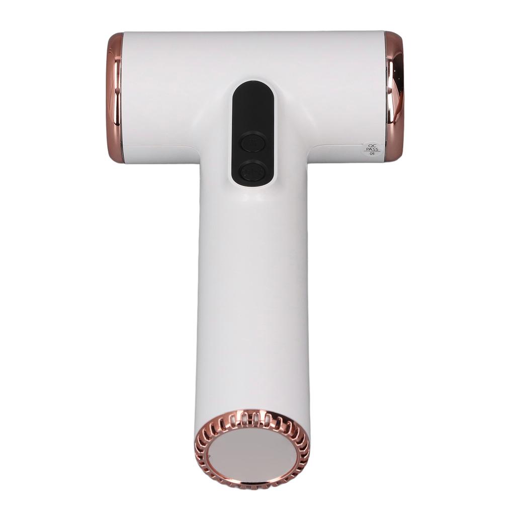 Cordless Hair Dryer USB Rechargeable Powerful 200W Fast Drying Blow Dryer with Nozzle for Home Trave