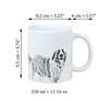 St. Bernard, Saint Bernard, Alpine Mastiff, Bernhardiner - cup with a dog, cute cup with graphics, a gift with your photo from the Art-Dog brand