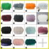Feather1 Meter Fluffy Ostrich Feather Satin Trim Cloth Sideband 8-10cm Ribbon Fringe Suitable for Skirts / Dresses / Apparel Party DIY