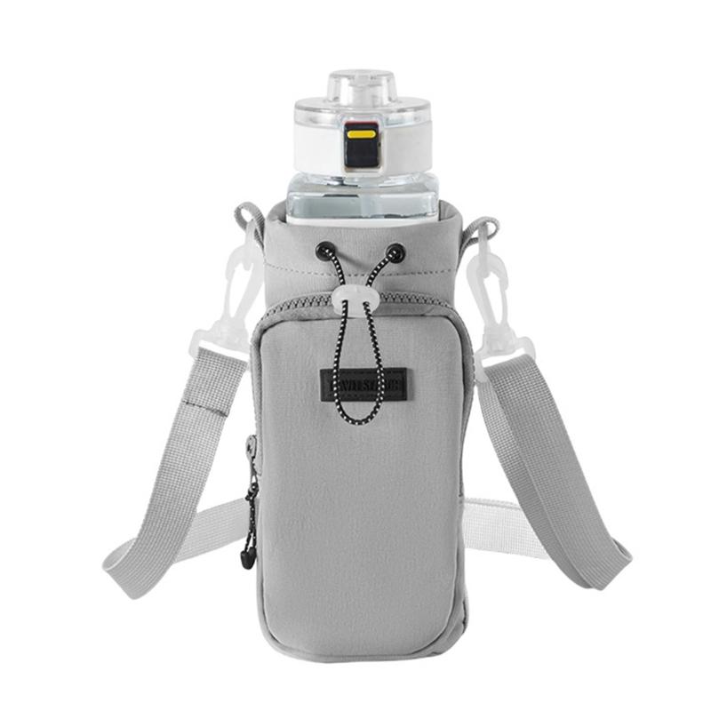 Nylon Cup Holders Portable Drink Holders Office Travel Cup Sleeve Nylon Water Bottle Sleeve Nylon Texture for Cup Bottle