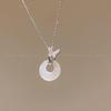 Butterfly Titanium Steel Choker: Trendy Light Luxury Necklace with Niche Chinese Style Design