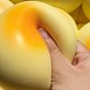 Soy Milk Bun Slow-Rising Squeeze Toy Ultra-Soft PU Fidget for Stress Relief Realistic Food-Shaped Decompression Gadget for Kids Adults