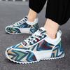 Fashion Chunky Sneaker Men's Causal Shoes Anti Slip 2025 Mixed Color Platform Luxury New Designer Walking Sneakers Plus Size 45 46 47 48
