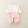 Autumn-Spring National Style Baby Romper for Girls - 1-Year-Old Outfit