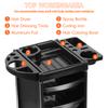 Tattoo Cart Hair Salon Storage Tool Cart, 6-Layer Trolley with 4 Rolling Wheels, Barber for Hairdressing Beauty SPA