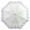 Parasol for Complete Long Short Long Heat Heat for Both Sunny and Rainy Actress UV Heat Shielding Marble Frog Short Long UV Day X [Chinoiserie Modern]