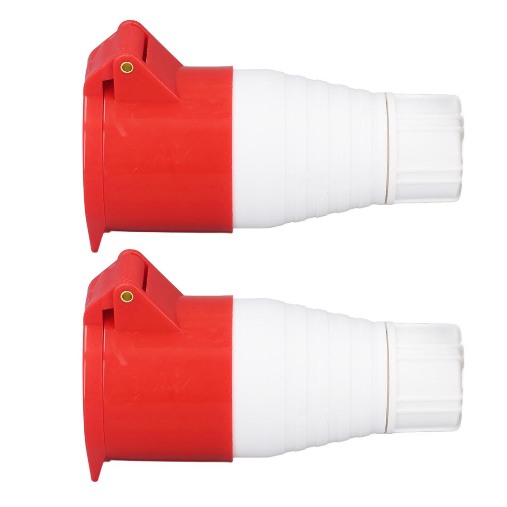 2Pcs 5 Pin IP44 Waterproof Industrial Socket Connector for Electricity Distilleries 220?380V