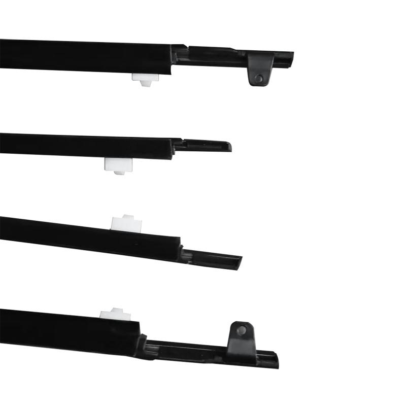 4Pcs Window Glass Seal Strip 75710-60021 For Toyota Land Cruiser LC80 FZJ80 LX450 1990-1998 Weatherstrip Seal Belt Moulding Trim