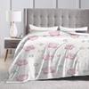 K-Kirby Stars Cute Collages Super Warm Blanket Camping Plush Throw Blanket Novelty Outdoor Flannel Bedspread Sofa Bed Cover