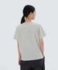 SNOWPEAK APPAREL Thin Tech Women'S Basic Short Sleeve T-Shirt (S25Mwsts33) Light Beige