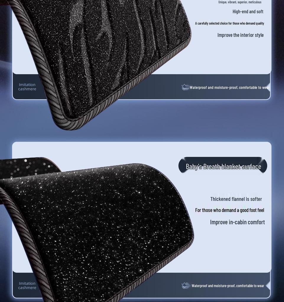 Customized TPE Floor Mats for Changan Qiyuan Q07/A07/A05/Q05 Door Sills