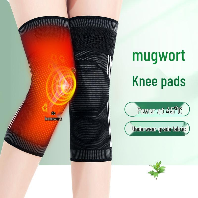 Graphene Mugwort Heated Knee Pad - Anti-Slip Sports Warmth & Cold Protection 2022