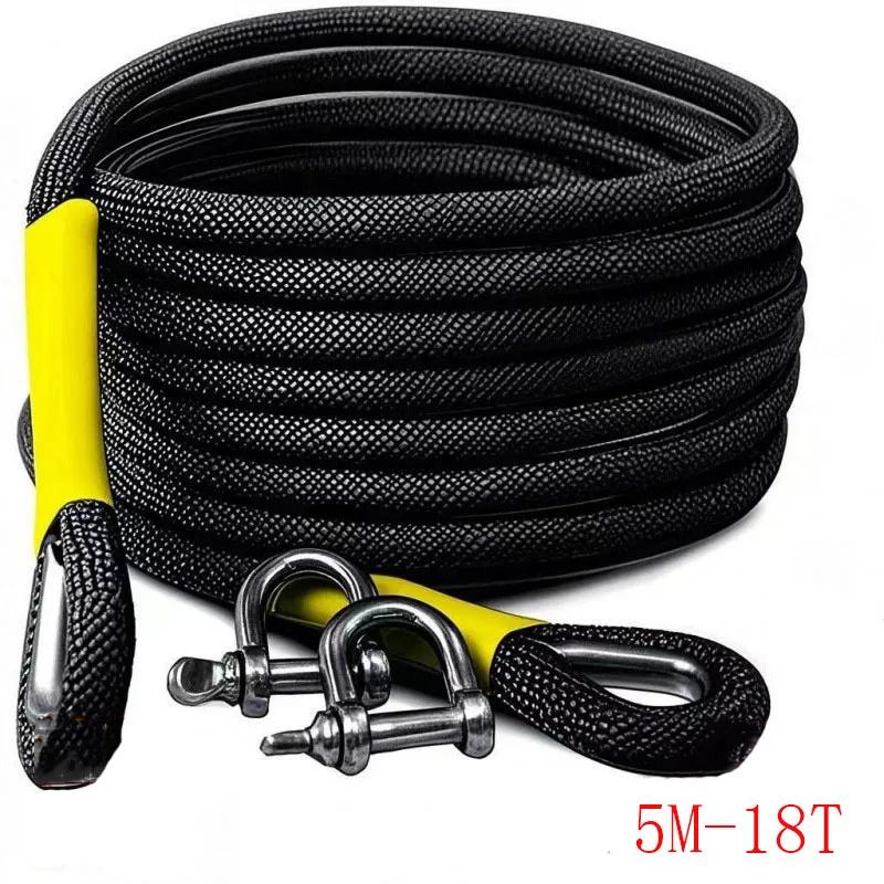 Car Towing Rope Off-road Vehicle Can Tow 5-25Tons Rescue Towing Rope Version Which Is Very Reliable and Wear-resistant 5M-18T