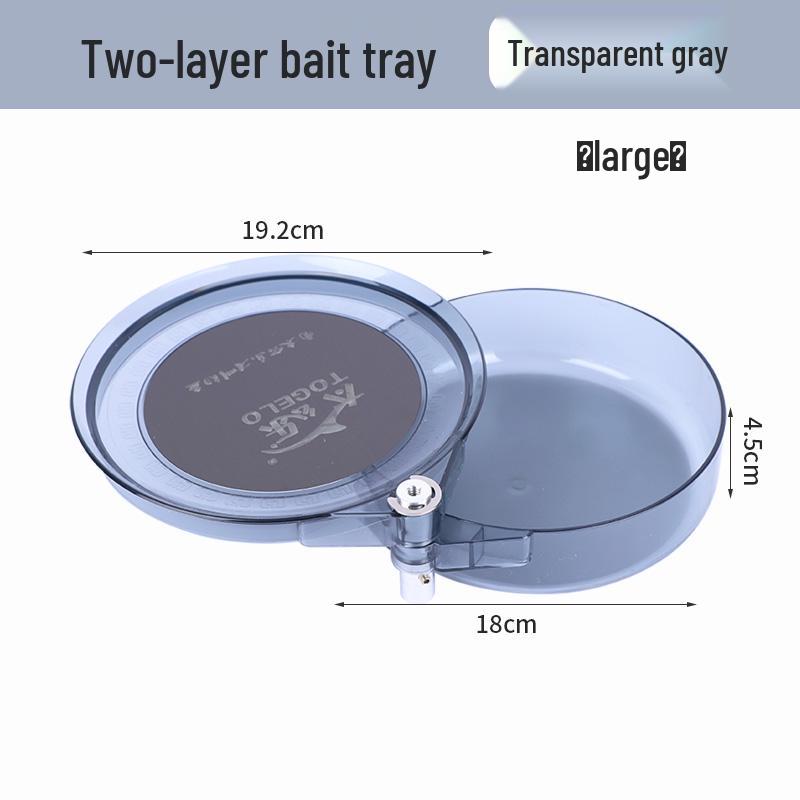 Magnetischer Köderbehälter & Erdspieß: Starke Drahtziehhilfe & loser Grundfutterbehälter für Angelstühle