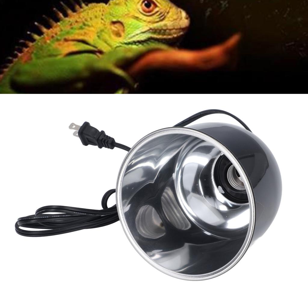 Reptile Heat Lamp Fixture, Heat Lamp Fixture Reptile Light Suitable For Turtles,Terrarium, Sunning And Calcium Supplementation