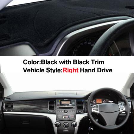 Car Dashboard Cover Dash Mat Carpet Cape For Ssangyong Korando 2011 2012 2013 LHD RHD 2 Layers Auto Sunshade Anti-sun Cushion