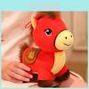 Horse Zodiac Animal Plush With Cute Design For Festive Gifts