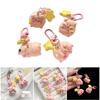 3D Pink Pig Keychain Pendant Cute Cartoon Resin Charm Key Rings Personalized Hangings Keychain for Girls and Students