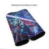 Tapete de Rato Neon Valorant Gaming XL Novo Mousepad HD XXL MousePads Borracha Natural Antiderrapante Tapete de Mesa para Mouse de Computador de Escritório
