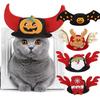 1PC Halloween Party Decoration Christmas Claus Pet Cat Dog Pumpkin  Hat Puppy Cute Funny Cosplay