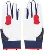 adidas BASIC Batting Navy x Size LBG405 Glove, Red, M,