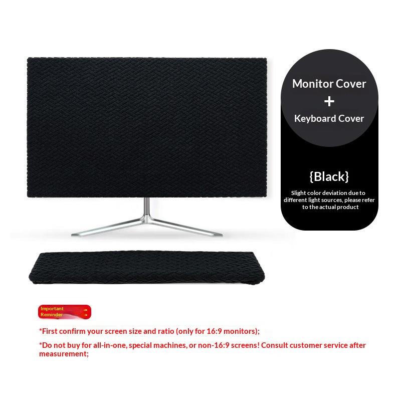 Elastic Dust Cover for 27-30 Inch Monitors Perfect for Home Office Protection