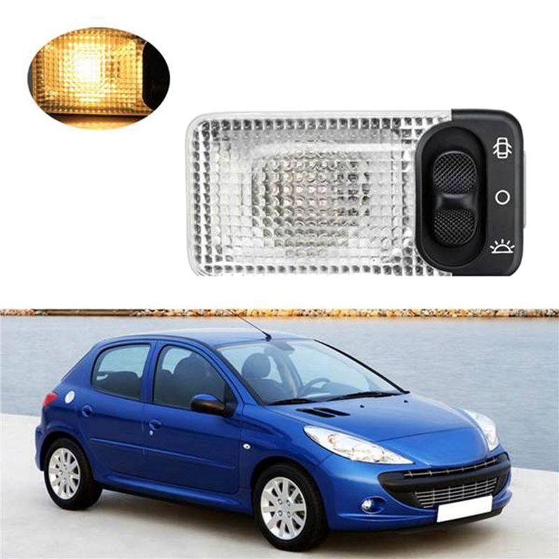 2X Car Interior Roof Light Dome Reading Light 6362AC 6362K9 6362P3 Car Accessories