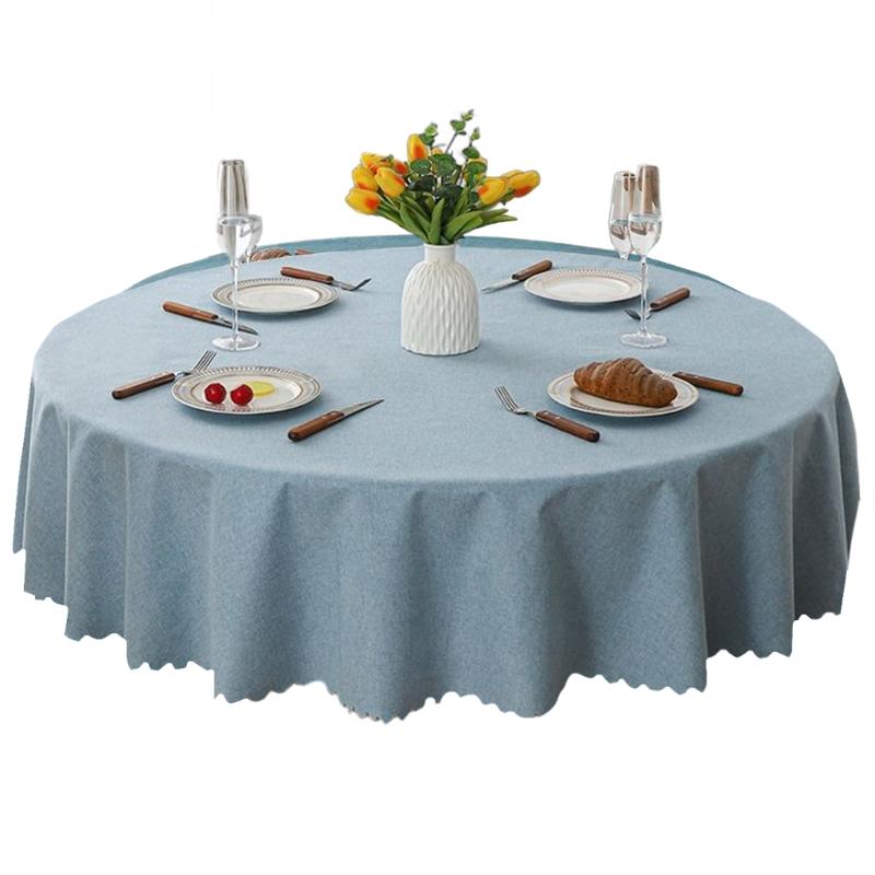 Elegant Linens Style Table Cover Water Repellents Stains Resistant and Washable Table Cloth for Event Home Offices