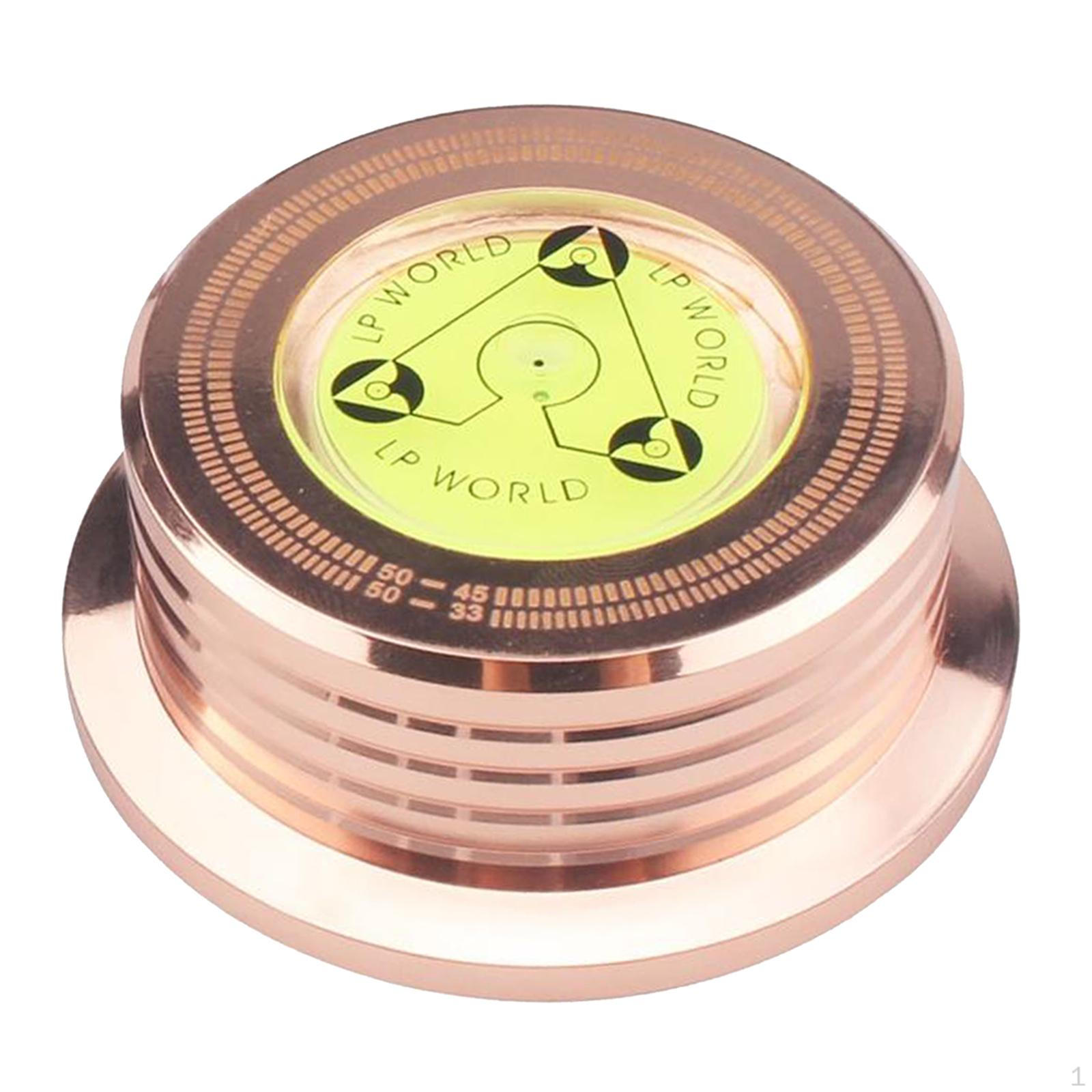 

Clamp Disc Stabilizer Turntable for Vibrations Ausgeglichen Weight Flange золотистий