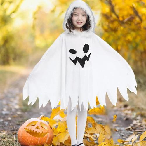 Ghost Costume For Boys And Girls With Hood And Halloween P