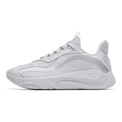 Tide Worship Shock Absorption Non-Slip Wear-Resistant Low-Top Sports Casual Shoes Men Sneakers White Gray 112318840-2