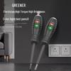 Green Forest Electrician Test Pen: Broken Wire Detector & High Torque Screwdriver
