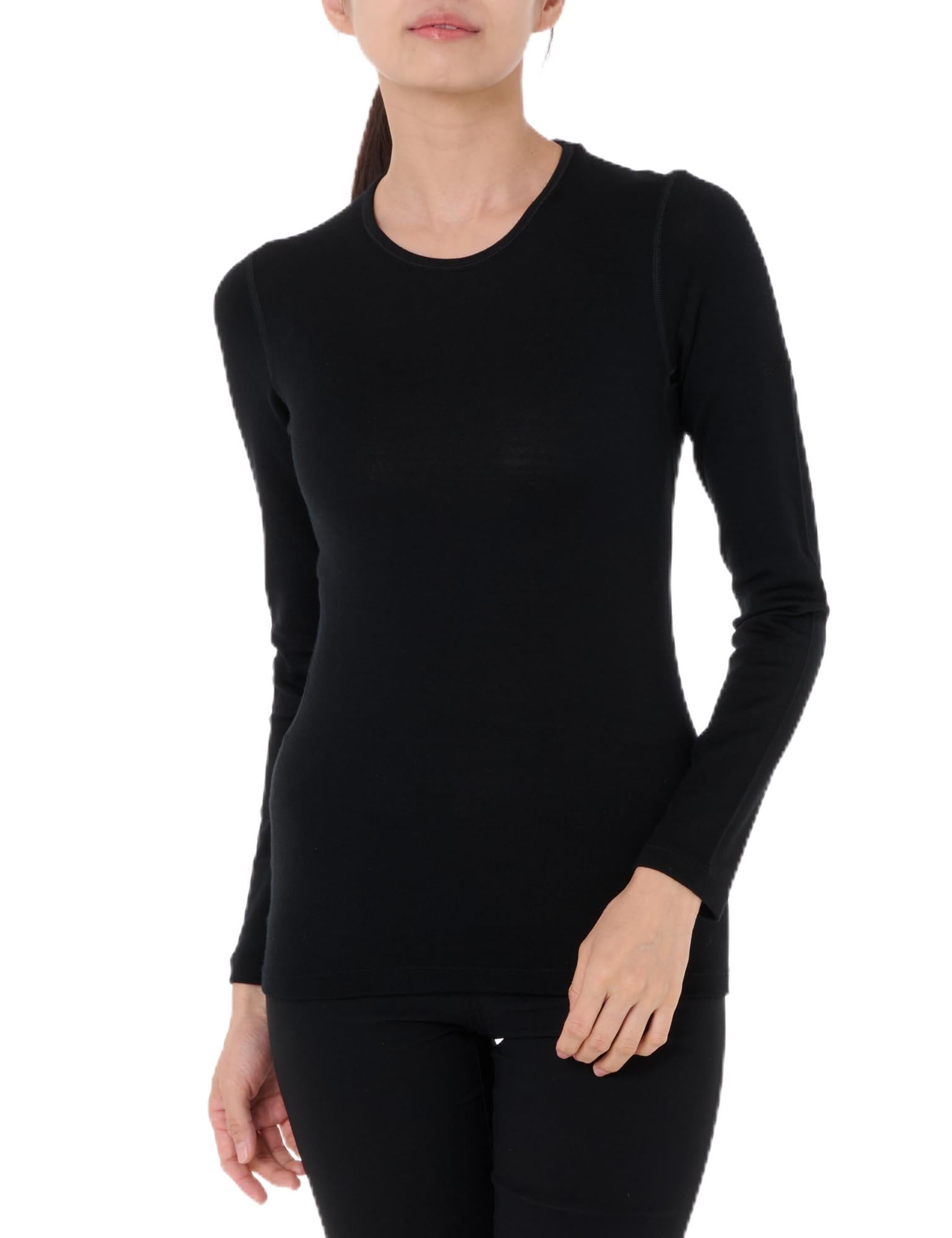 

W 260 TECH LS CREW Black XS [Ice Breaker]