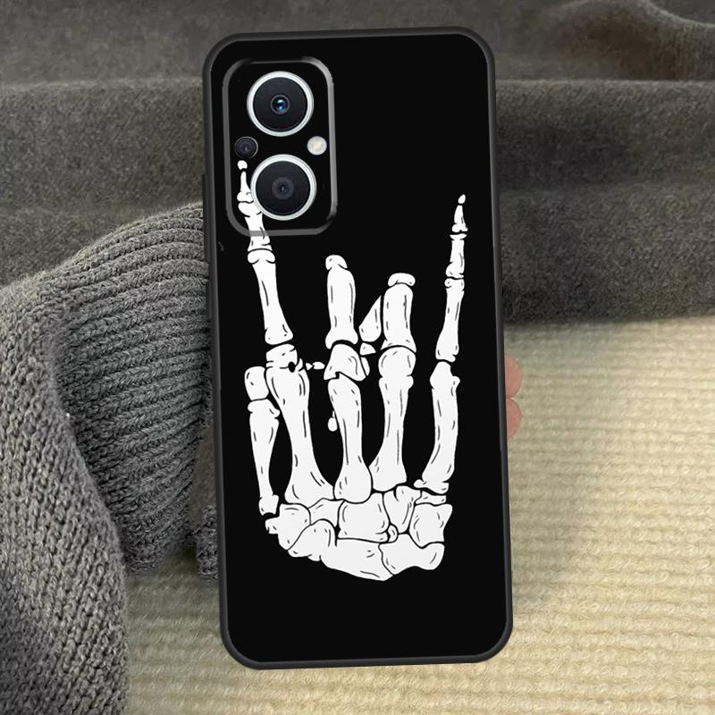 Skeleton Art Cover For OPPO Reno 8T 8 Lite 14F 13F 12 F 11 F 14 13 10 Pro OPPO Find X8 X6 X5 X9 Pro Case