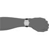 Citizen Q&Q Analog Solar Waterproof Date Watch Leather Strap White Dial H060-304 Men's Black