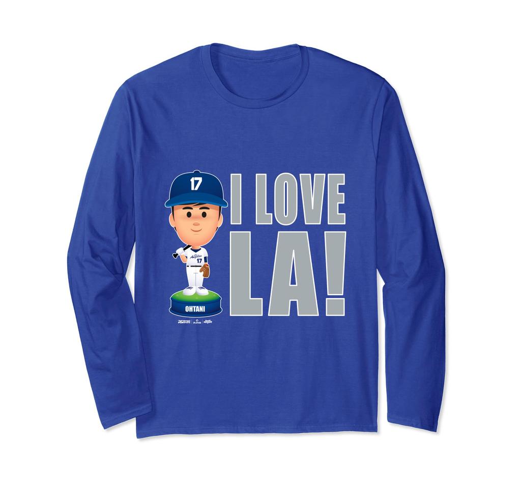 Shohei Ohtani Los Angeles Baseball I Love LA MLBPA Long Sleeve T-Shirt