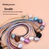 Magnetic Headphone Style Curtain Tiebacks - No-Punch Modern Minimalist Design